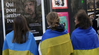 У Парижі провели марш на підтримку України (фото)