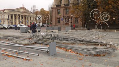 У Миколаєві розпочалася підготовка до новорічних свят