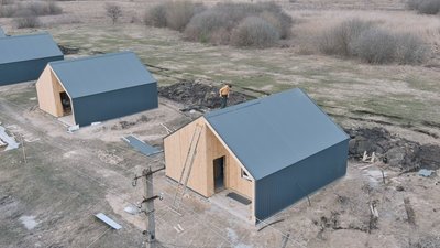 Модульні будинки в Новобасанській громаді на Чернігівщині, куди шукають жителів