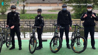 Велопатруль повернувся на вулиці Рівного Велопатруль повернувся на вулиці Рівного