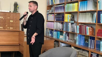 Вечір із Сергієм Жаданом провели в Ужгороді Вечір із Сергієм Жаданом провели в Ужгороді