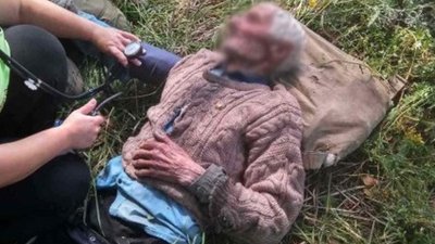 У Чернігівському районі знайшли 94-річного дідуся, який майже тиждень блукав у лісі