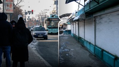 Сильні морози у Чернігові: як працює ринок та громадський транспорт