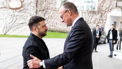 Фрідріх Мерц, Володимир Зеленський