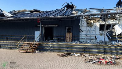 Шкода довкіллю на понад 433 тисячі гривень унаслідок атаки БпЛА РФ на склад у Прилуках