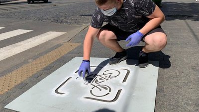 Всеукраїнську акцію "Відповідальний пішохід" влаштували у Вінниці ФОТО Всеукраїнську акцію "Відповідальний пішохід" влаштували у Вінниці ФОТО
