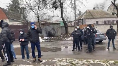 Нацкорпус заявив про блокування автобусу з представниками ОПЗЖ під Харковом