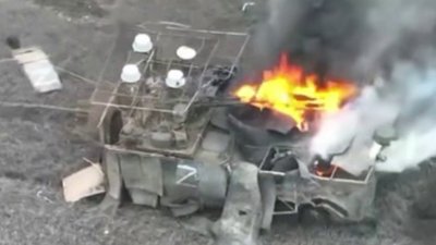 На Донеччині підрозділ "РАРОГ" знищив МТУ-20 та бронетехніку РФ, зірвавши штурм