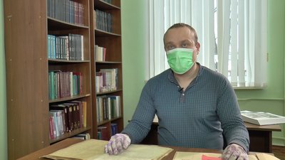 Працівник Державного архіву Полтавщини Вячеслав Сушко Працівник Державного архіву Полтавщини Вячеслав Сушко