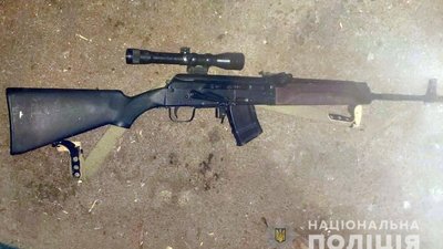 На Чернігівщині п'яний чоловік влаштував стрілянину на пилорамі