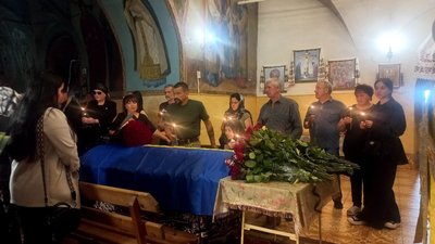 Поховання Костянтина Загребельного Поховання Костянтина Загребельного