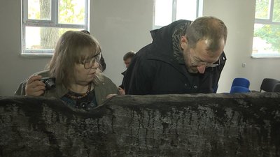 Волинський човен-довбанку оглянули столичні науковці. Які висновки Волинський човен-довбанку оглянули столичні науковці. Які висновки