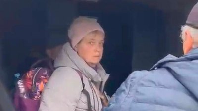 Жінка, яку евакуювали з Купʼянська