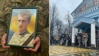 У Мукачеві попрощалися із полеглим на війні Артемом Шелегедою
