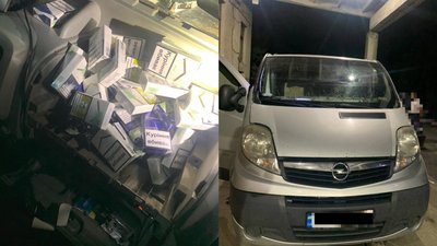 Понад 400 пачок сигарет виявили у автомобілі чернівчанина на кордоні з Румунією