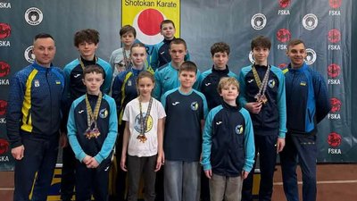 Вихованці СК "Карате Стар" на чемпіонаті з карате