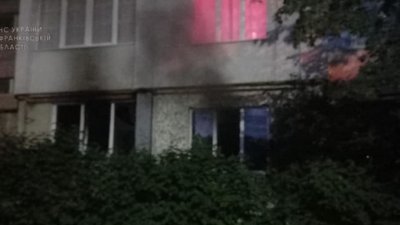 У Франківську горіла квартира у багатоповерхівці