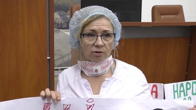 Ірина Слатвицька, медична сестра реанімації інтенсивної терапії Запорізького обласного протитуберкульозного диспансеру Ірина Слатвицька, медична сестра реанімації інтенсивної терапії Запорізького обласного протитуберкульозного диспансеру