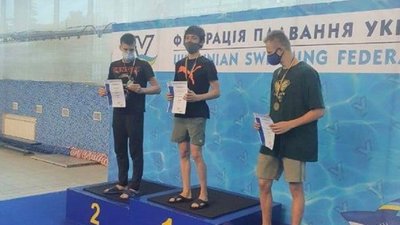 Франківець здобув золото на чемпіонаті України з плавання