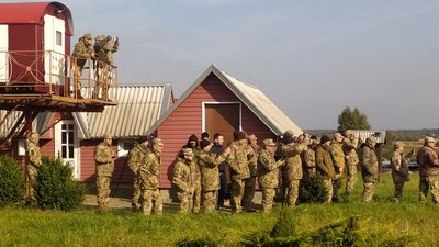 "Диверсії" під час навчання на Волині "Диверсії" під час навчання на Волині