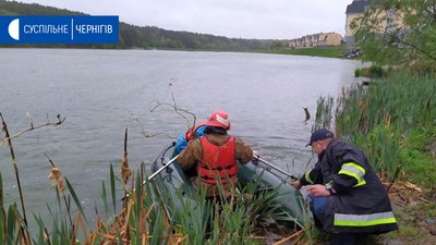 У Чернігові зі Стрижня підняли тіло чоловіка, який потонув 6 днів тому