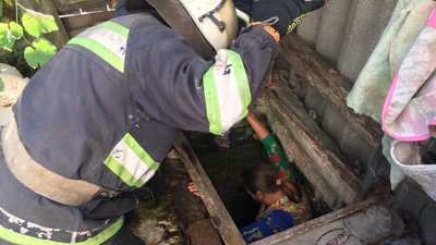 У Козельці надзвичайники витягнули з шахти колодязя двох жінок У Козельці надзвичайники витягнули з шахти колодязя двох жінок