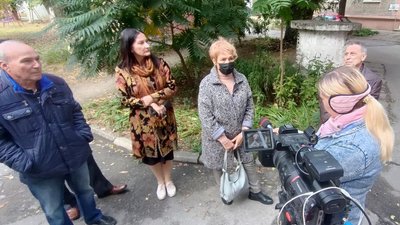 У Запоріжжі мешканці аварійного будинку вимагають капремонту