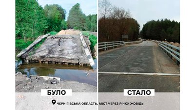 На Чернігівщині відкрили рух ще двома відбудованими мостами На Чернігівщині відкрили рух ще двома відбудованими мостами