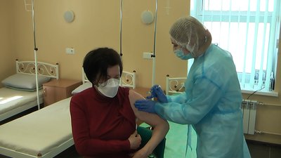 У Запоріжжі запрацював стаціонарний пункт вакцинації У Запоріжжі запрацював стаціонарний пункт вакцинації