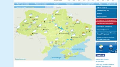 Погода на 14 листопада
