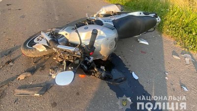На Полтавщині зіткнулися автомобіль та мотоцикл, є травмований