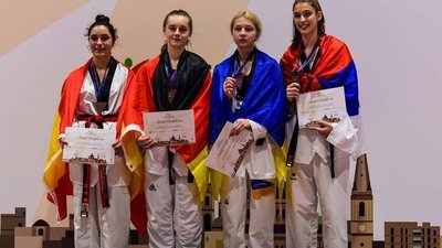 Спортсменка з Дніпра Марія Леонова здобула "бронзу" чемпіонату Європи з тхєквондо Спортсменка з Дніпра Марія Леонова здобула "бронзу" чемпіонату Європи з тхєквондо
