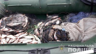 Поліцейські конфіскували риби на 16 тисяч ₴: У Запоріжжі виявили браконьєрів