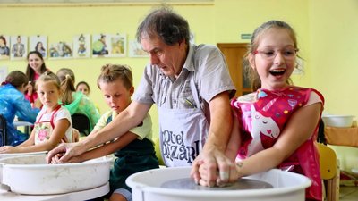 Паскаль Востеландт проводить майстер-клас Паскаль Востеландт проводить майстер-клас
