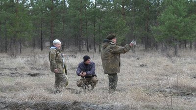 На Луганщині засадили деревами півтора гектара на місце вигорілого лісу