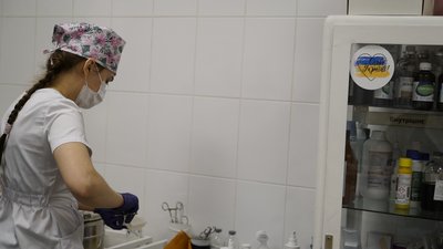 Один з медзакладів Харківщини, де лікують поранених військових Один з медзакладів Харківщини, де лікують поранених військових