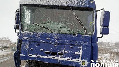 Аварія на автодорозі біля міста Кобеляки