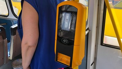 Валідатори в тролейбусах Тернополя
