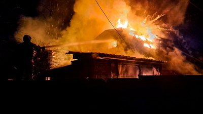 Пожежа в Умані