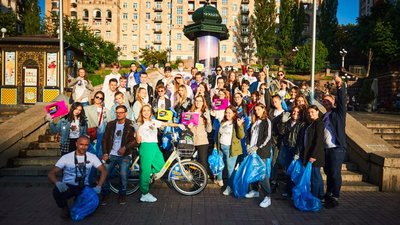 На Всесвітній день прибирання в Україні вийшли понад 300 тисяч людей