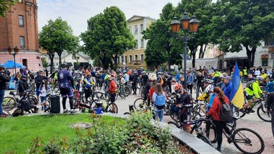 Вінниця в дванадцяте долучилась до Всеукраїнського Велодня Вінниця в дванадцяте долучилась до Всеукраїнського Велодня