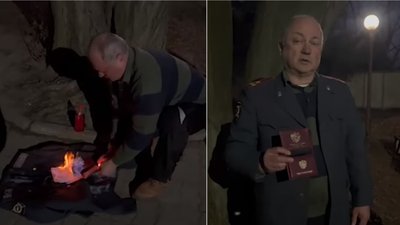 Спалив форму та документи, видані у РФ. На Закарпатті виявили полковника МВС Росії у відставці