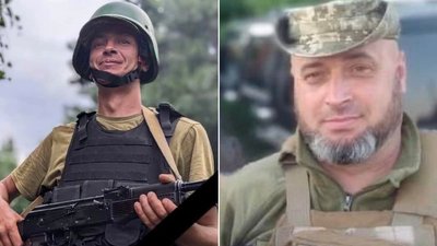 Загиблі військові Олег Столярчук та Анатолій Харабара Загиблі військові Олег Столярчук та Анатолій Харабара