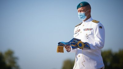 Зеленський присвоїв Одеській бригаді морської піхоти ім’я командувача флотом УНР Зеленський присвоїв Одеській бригаді морської піхоти ім’я командувача флотом УНР