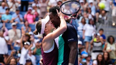 Еліна Світоліна та Гаель Монфіс пробилися у півфінал US Open-2026 у змішаному турнірі