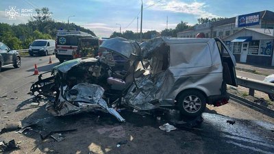 У Терешківській ТГ на Полтавщині сталася ДТП: троє людей травмовані
