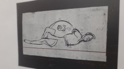 Виставку "Тонка червона лінія" київського художника Матвія Вайсберга відкрили в Сумах