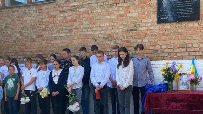 пам'ятна дошка Владиславу Горобцю пам'ятна дошка Владиславу Горобцю