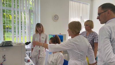 У Житомирі у лікарні №1 запрацювала оновлена клініко-діагностична лабораторія