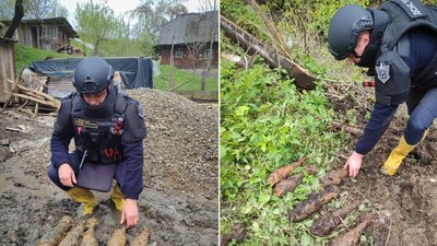 На Закарпатті виявили 12 мін часів Другої світової війни